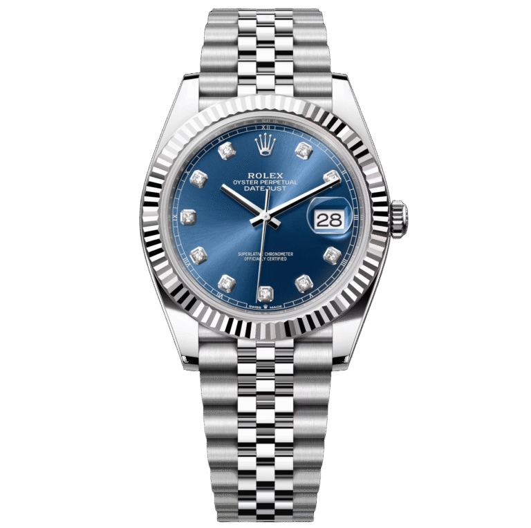 Rolex DJ Blue w diamond
