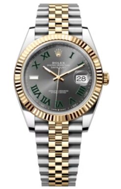 Rolex Datejust 41 Slate Oystersteel and Yellow gold Jubilee (126333)