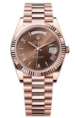 Rolex Day-Date 40 Chocolate Everose Gold Oyster (228235)
